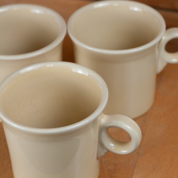 Fiestaware Ceramic Coffee Mugs - Set of Three - Picture 2 of 4